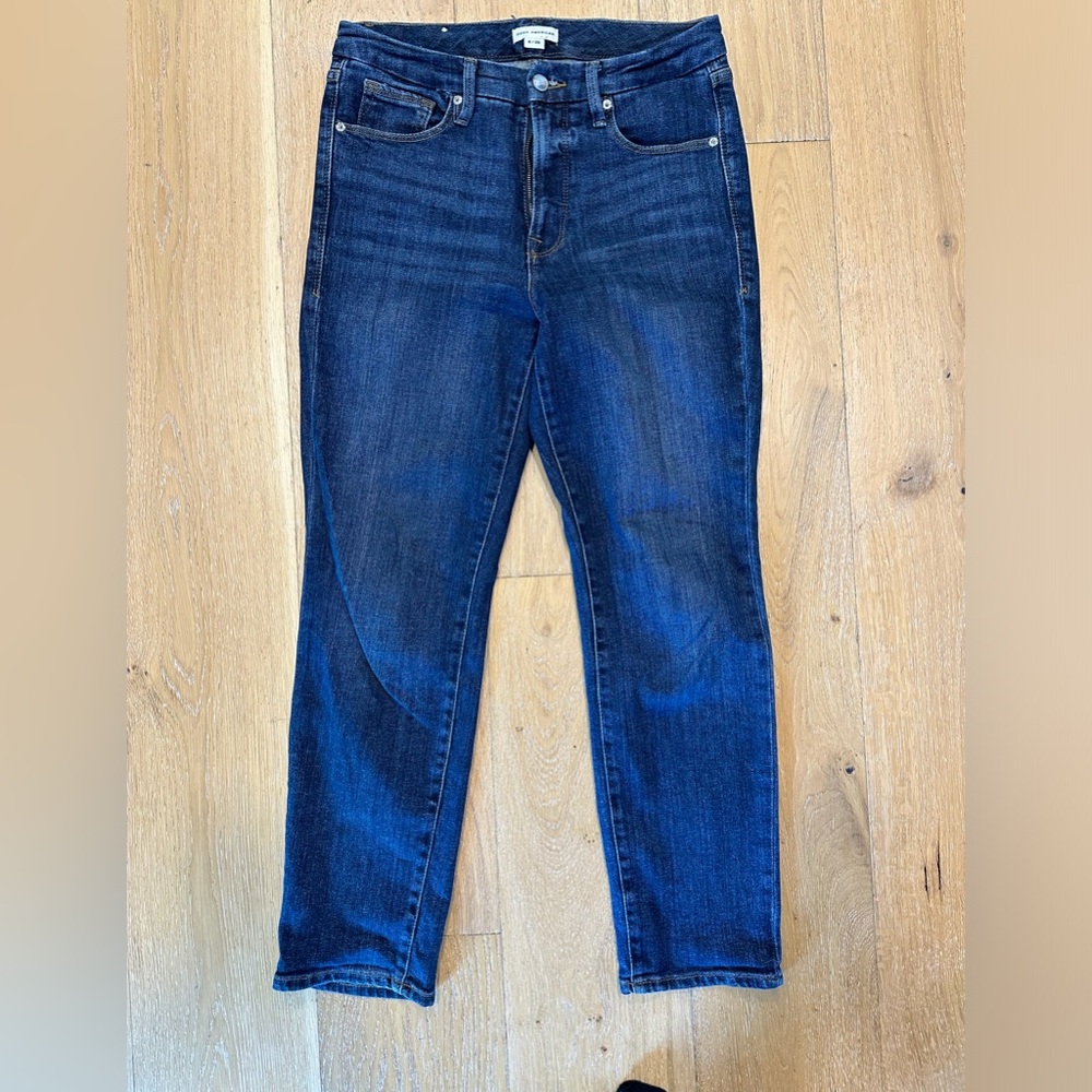 Good American “Good Legs” Mid Rise Jean